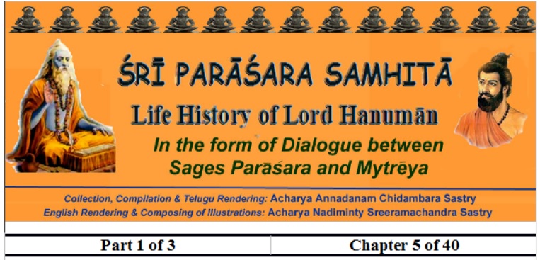 Sri Parasara Samhita - Part 1 - Chapter 5