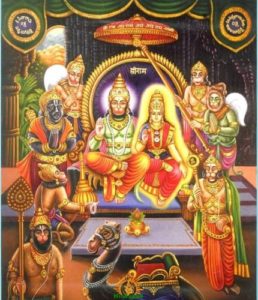 Suvarchala sahitha Hanuman