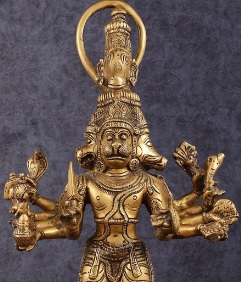 Pancha Mukhi Anajaneya - Front